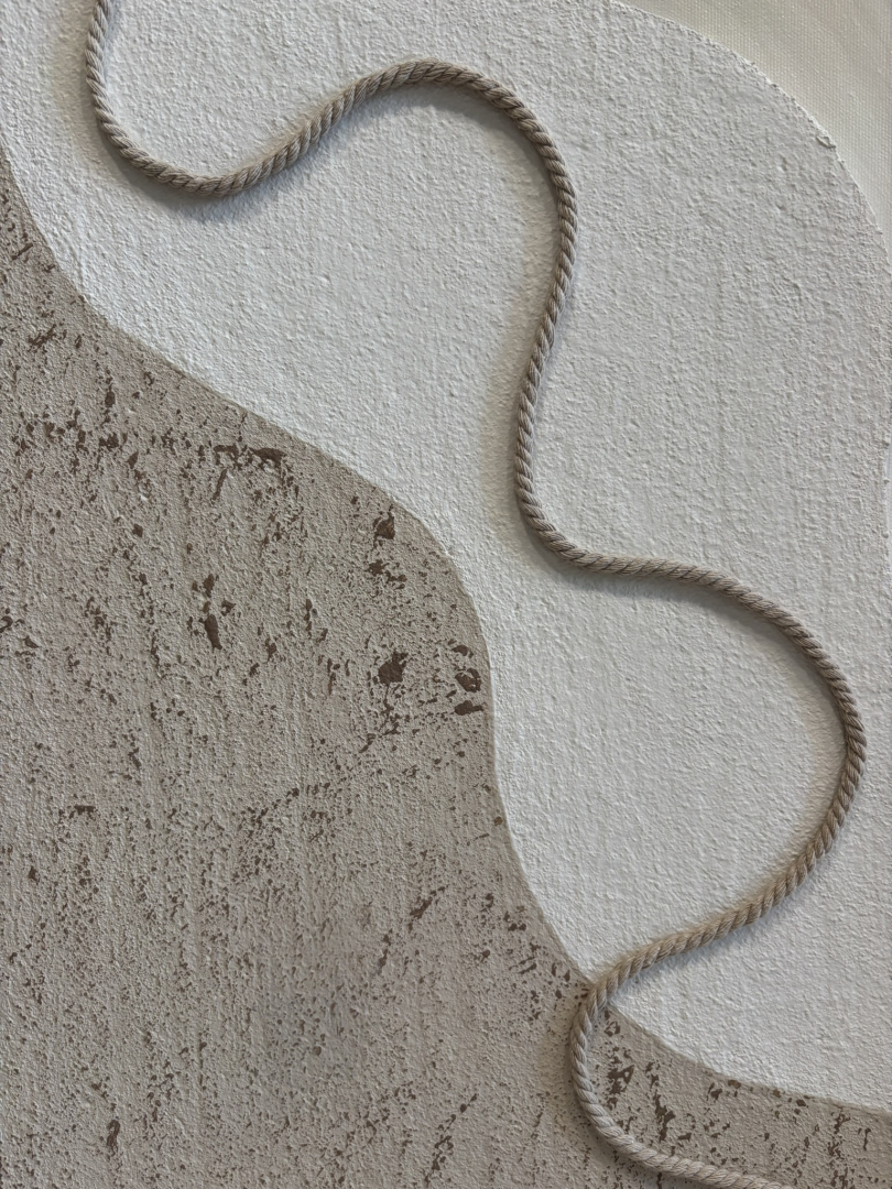 Áramlat, 50x80 cm, minimalista, modern festmény 08