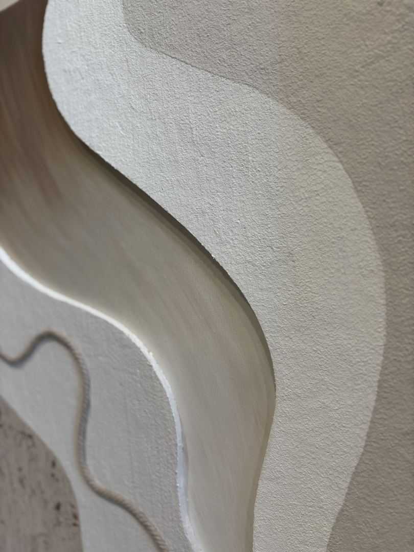 Áramlat, 50x80 cm, minimalista, modern festmény 10