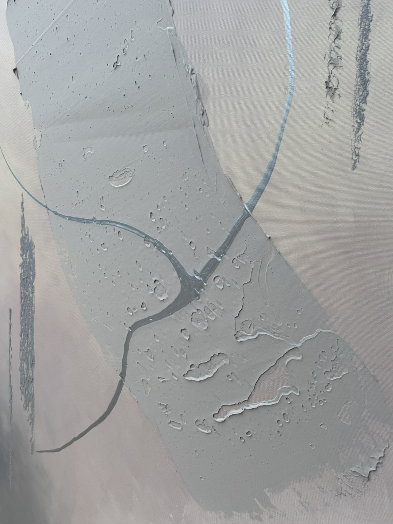 Köd, 80x130 cm, absztrakt-struktur 07