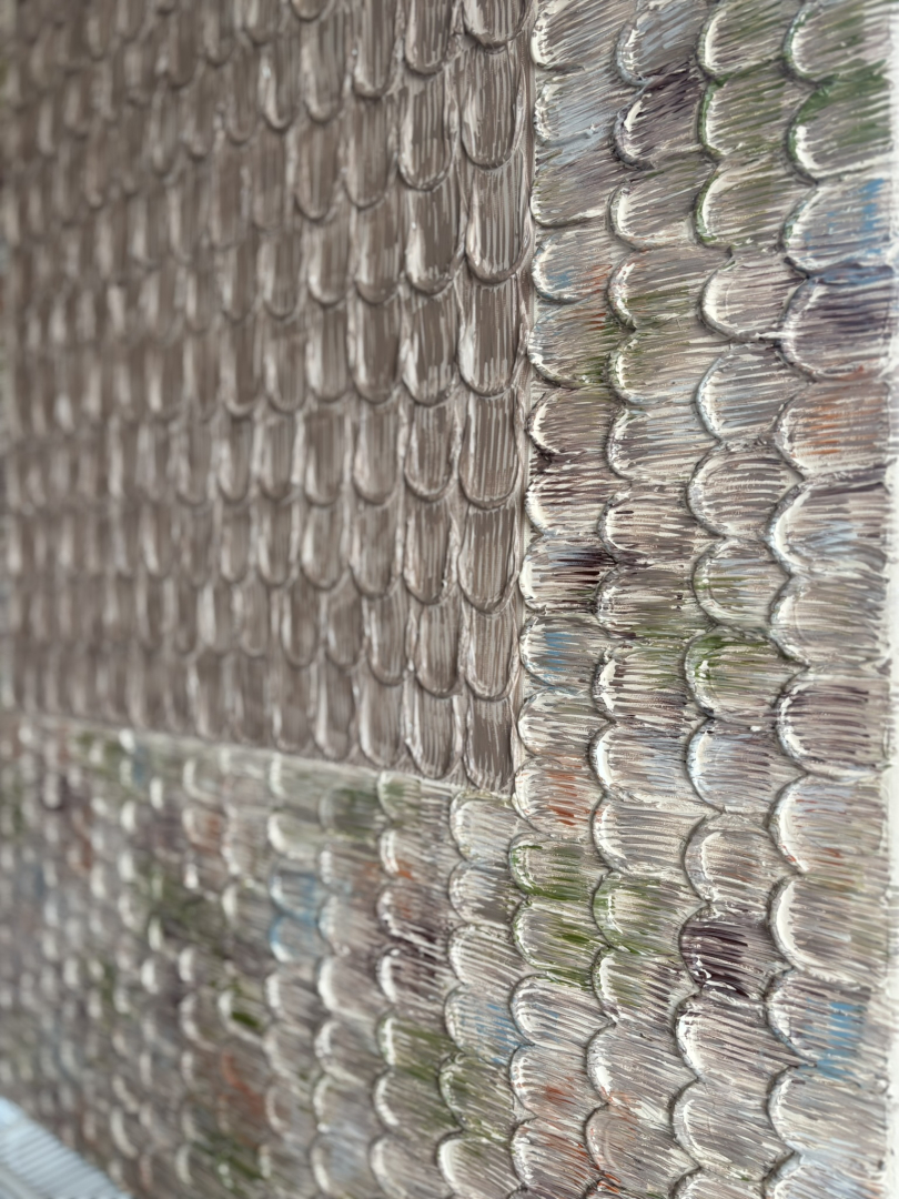 Lét, 80x130 cm, minimél-modern festmény 09