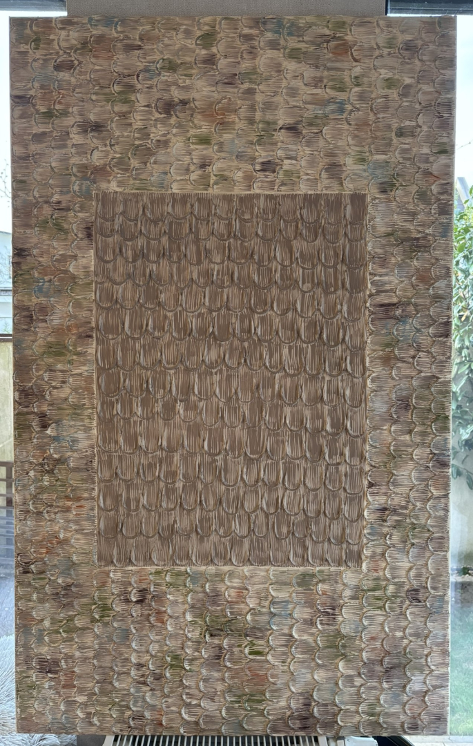 Lét, 80x130 cm, minimél-modern festmény 08