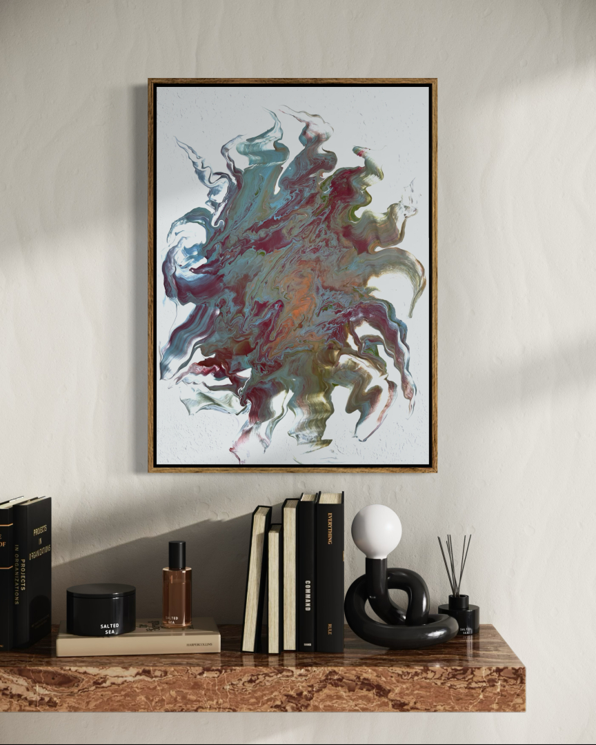Transz, 50x70 cm, absztrakt, modern 01