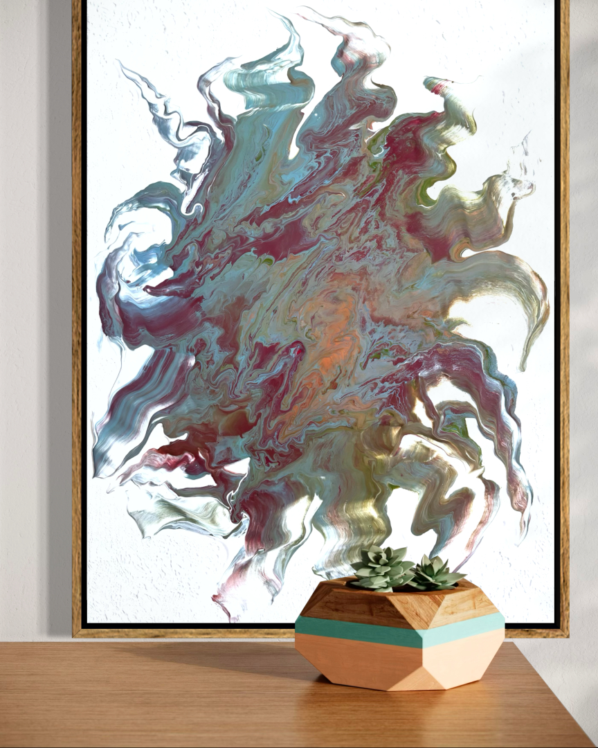 Transz, 50x70 cm, absztrakt, modern 03