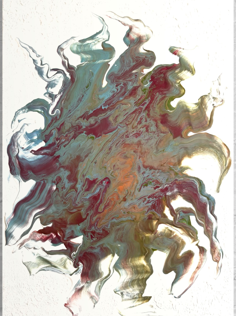 Transz, 50x70 cm, absztrakt, modern 10
