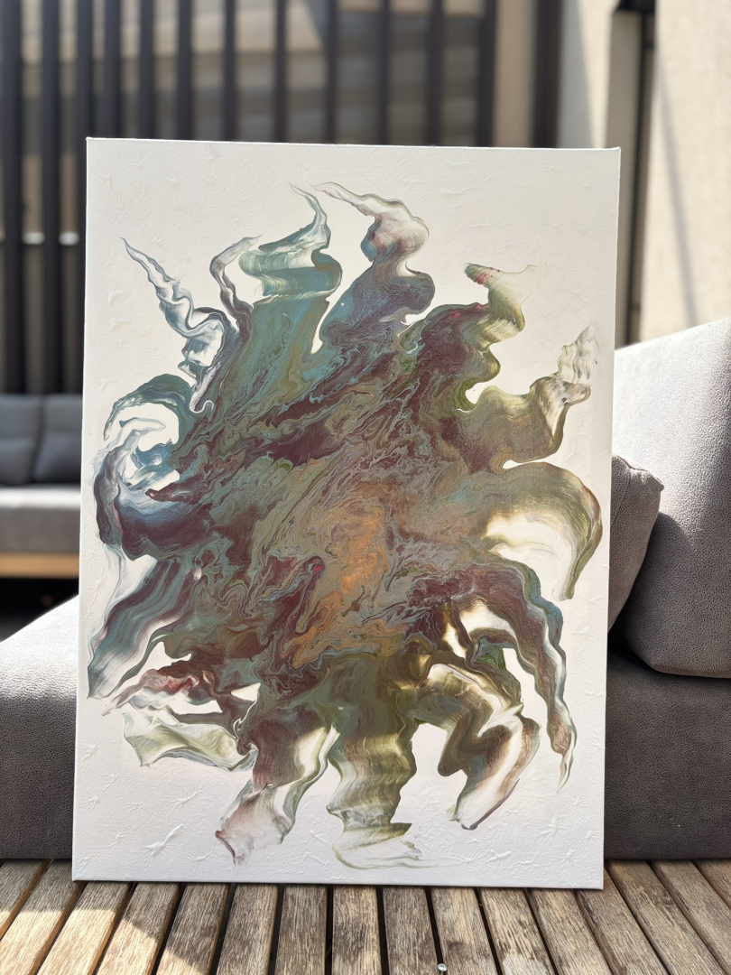 Transz, 50x70 cm, absztrakt, modern 09